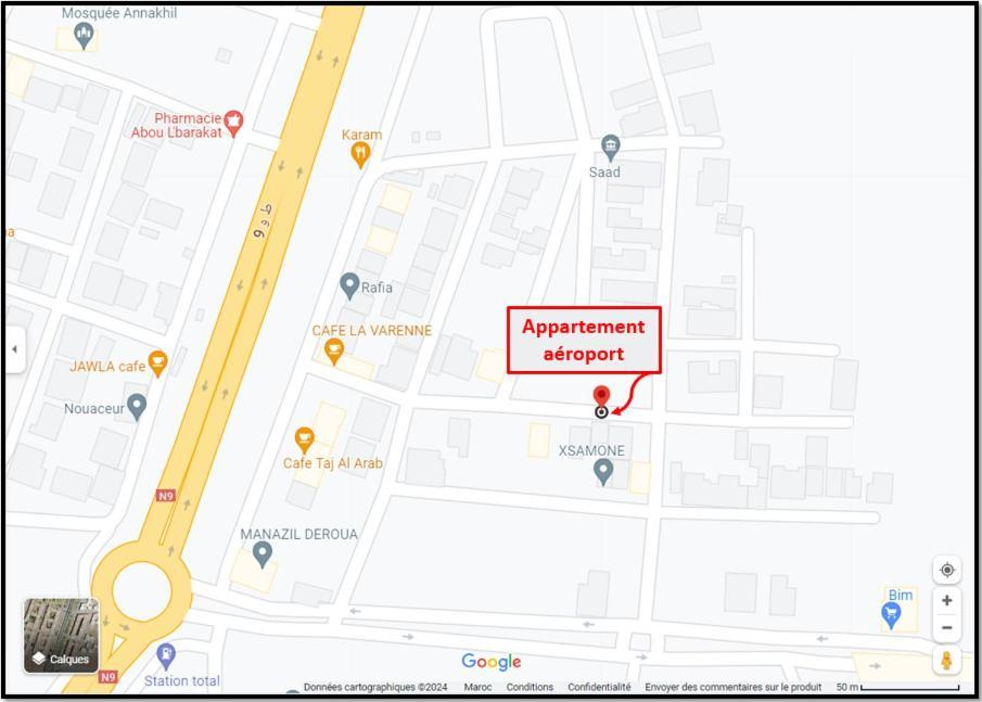 Appartement Aeroport Casablanca نواصير المظهر الخارجي الصورة
